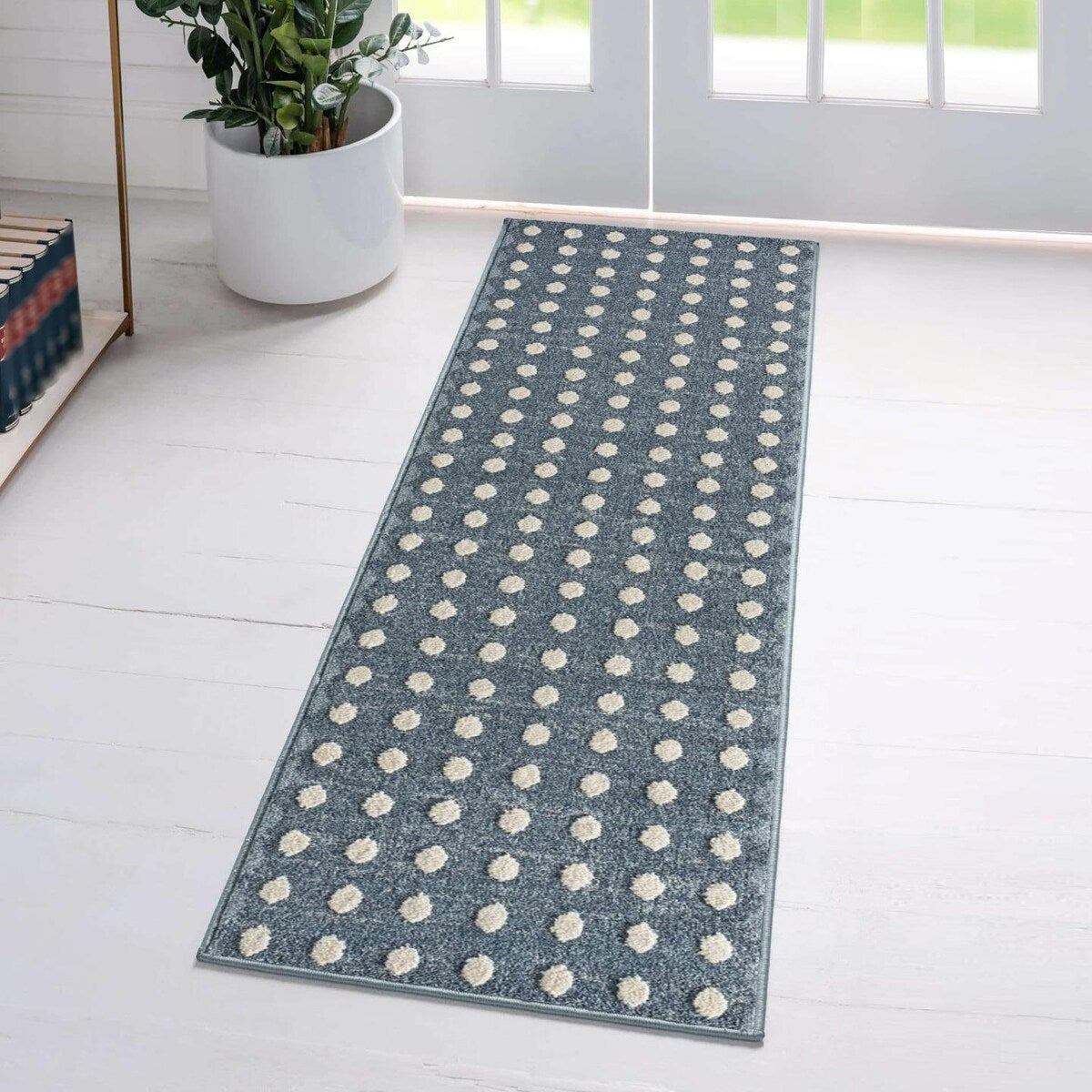 Luxe Weavers Modern Geometric Dots Area Rug, Indoor Carpet