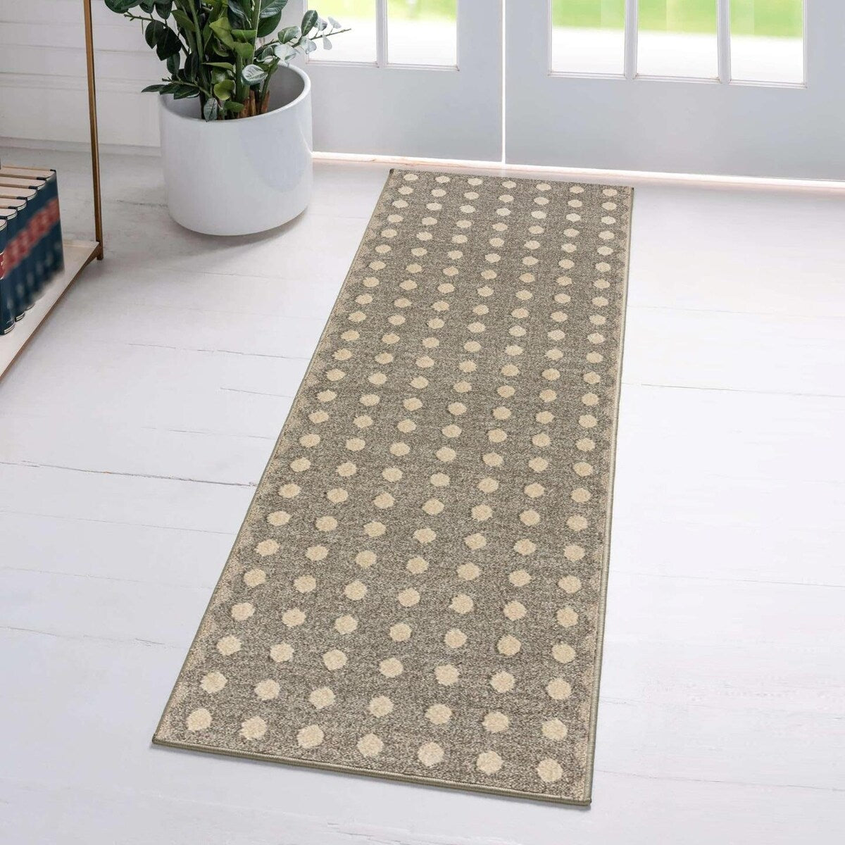 Luxe Weavers Modern Geometric Dots Area Rug, Indoor Carpet