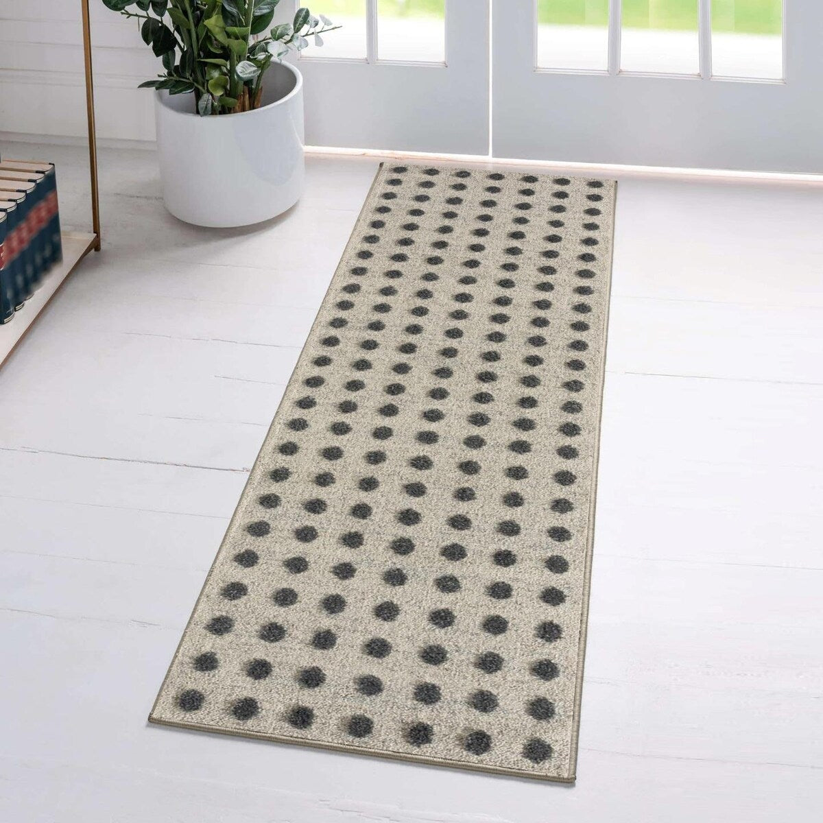 Luxe Weavers Modern Geometric Dots Area Rug, Indoor Carpet