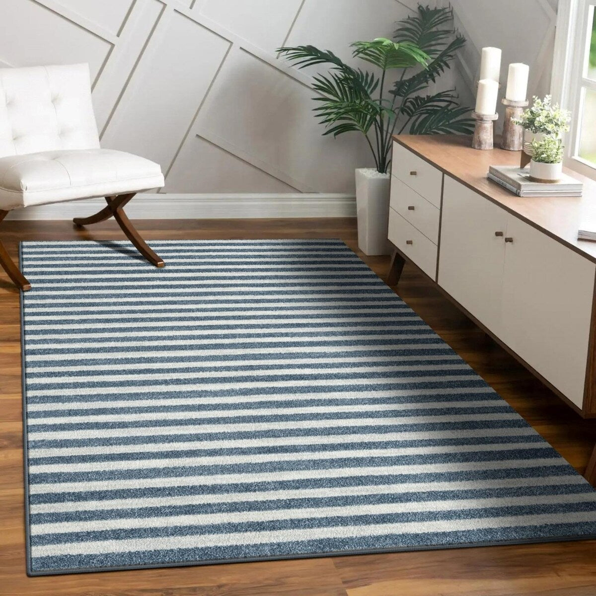 Luxe Weavers Moroccan Lines Area Rug for Bedrooms