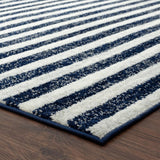 Luxe Weavers Moroccan Lines Area Rug for Bedrooms