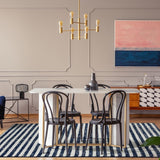 Luxe Weavers Moroccan Lines Area Rug for Bedrooms