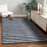 Luxe Weavers Moroccan Lines Area Rug for Bedrooms