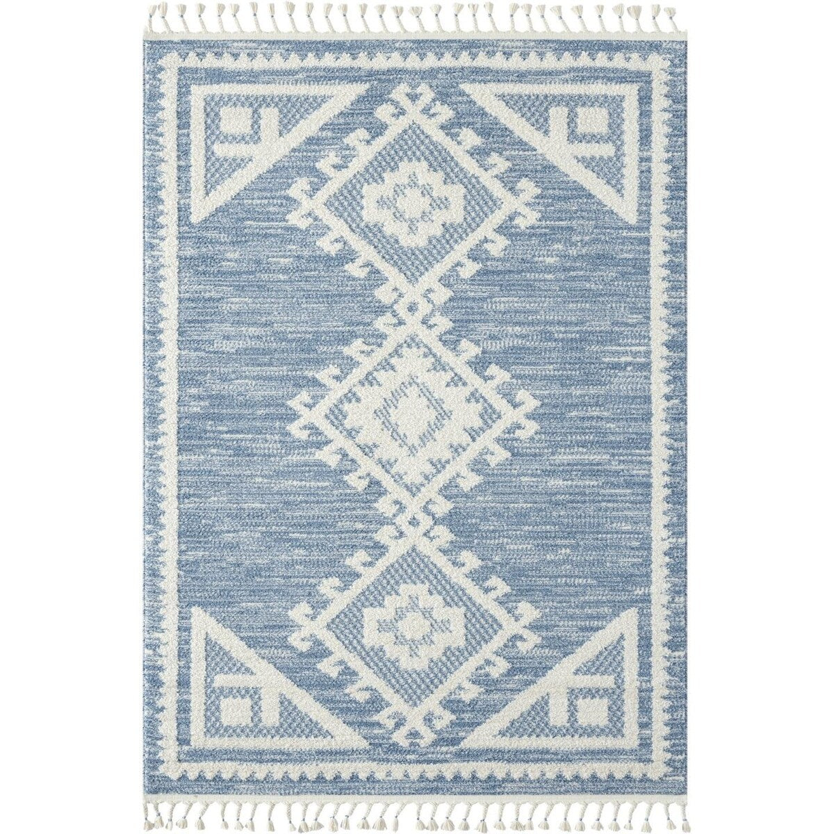 Luxe Weavers South Western Fringe Geometric Area Rug for Living Rooms