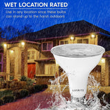 Luxrite 12 Pack LED PAR30 Flood Light Bulb, 11W=75W 850 Lumens, Dimmable, Spotlight Bulb, Wet Rated, E26, UL Listed