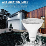 Luxrite 12 Pack LED PAR30 Flood Light Bulb, 11W=75W 850 Lumens, Dimmable, Spotlight Bulb, Wet Rated, E26, UL Listed