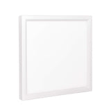 Luxrite 6 Inch Square Surface Mount LED Ceiling Light, 15W, 1000 Lumens, Dimmable, Wet Rated, Energy Star, White Finish