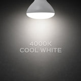 Luxrite BR40 LED Light Bulbs,14W= 85W Dimmable, 1100 Lumen, LED Flood Light Bulb, 14W, E26 Medium Base (10 Pack)