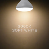Luxrite BR40 LED Light Bulbs,14W= 85W Dimmable, 1100 Lumen, LED Flood Light Bulb, 14W, E26 Medium Base (10 Pack)