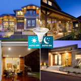 Luxrite Dusk to Dawn PAR38 LED Bulb 90W Equivalent 1250 Lumens Wet Rated UL Listed E26 Base 2 Pack
