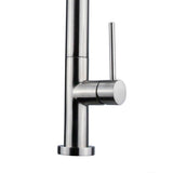 Luxurious Single Handle Kitchen Faucet Brushed Nickel Finish