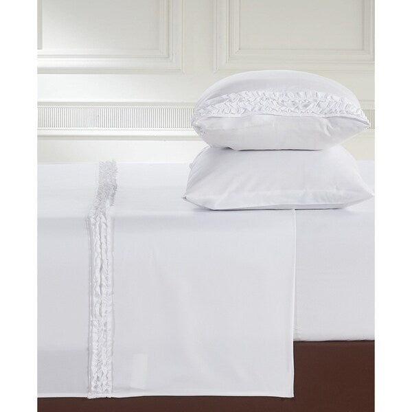 Luxuriously Soft and Romantic Design Ruffled Bed Sheet Sets