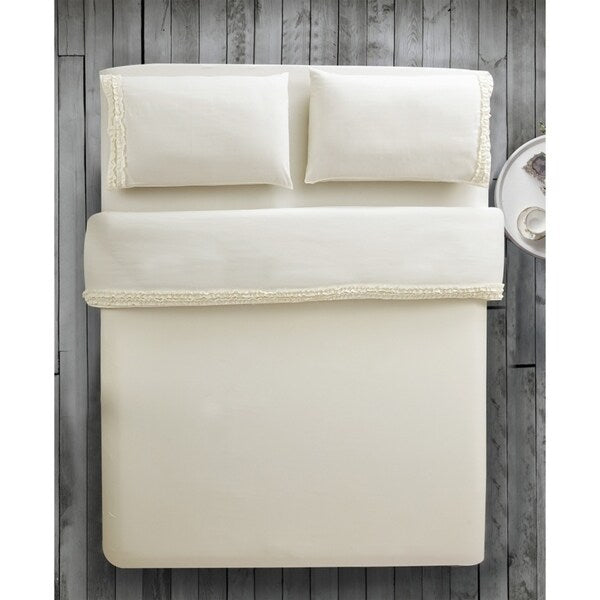 Luxuriously Soft and Romantic Design Ruffled Bed Sheet Sets