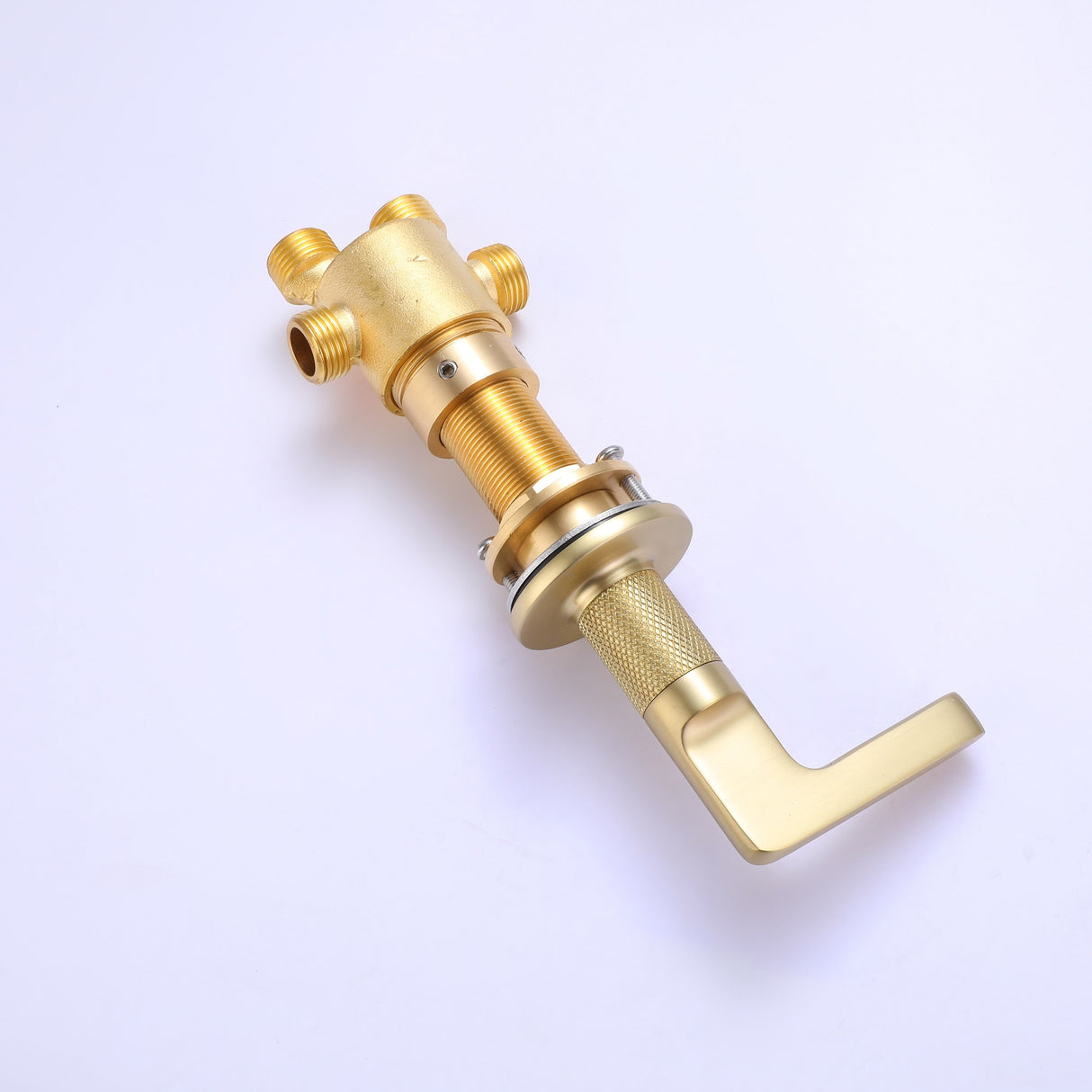 Luxury 5-Hole 3-Handle Bathtub Faucet with Handheld Spray