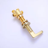 Luxury 5-Hole 3-Handle Bathtub Faucet with Handheld Spray