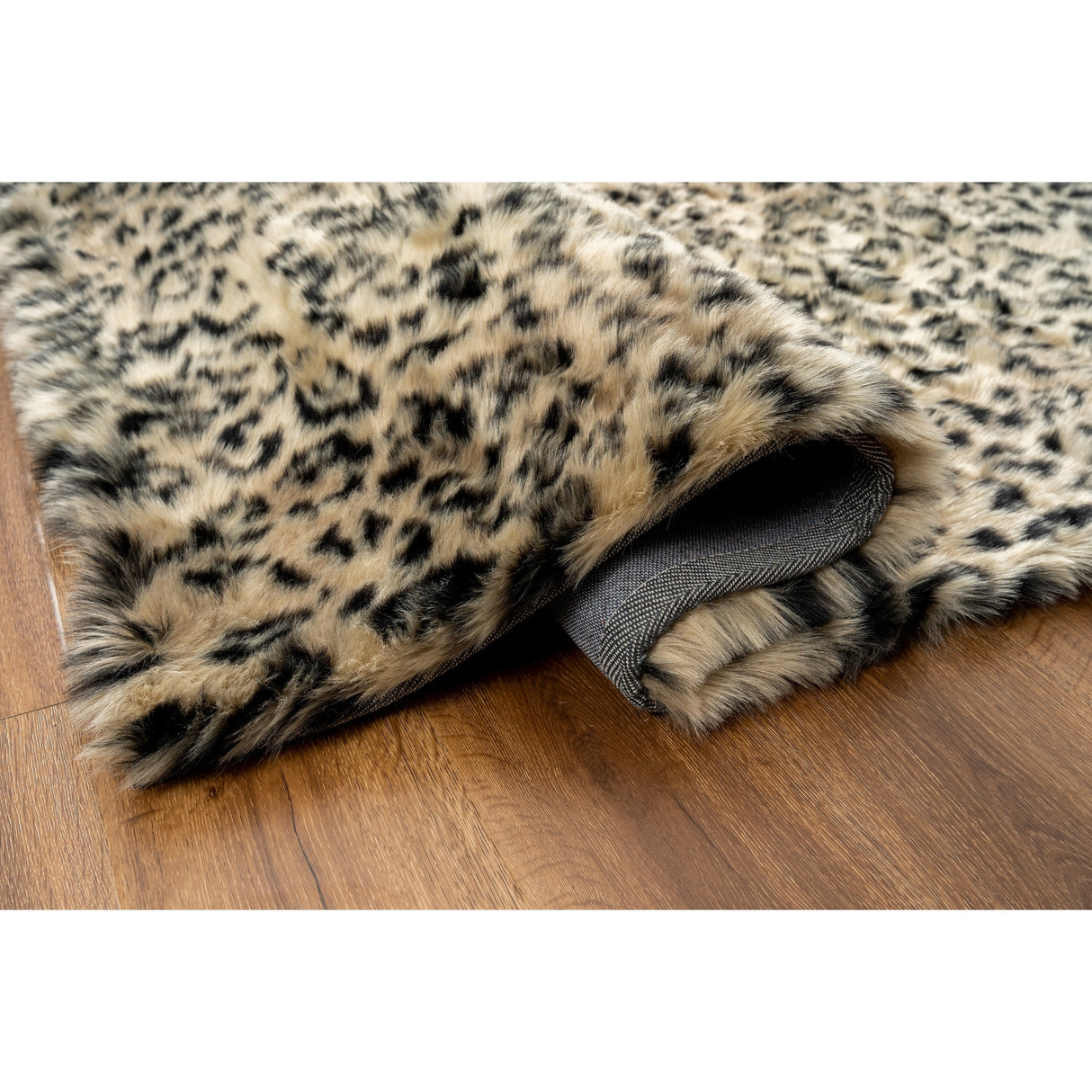 Luxury Collection Abstract Leopard 5x7 Area Rug