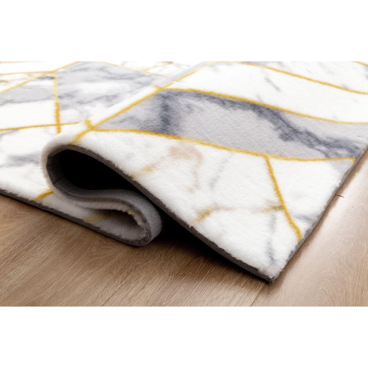 Luxury Collection Abstract Marble 5x7 Area Rug - 5' X 7'