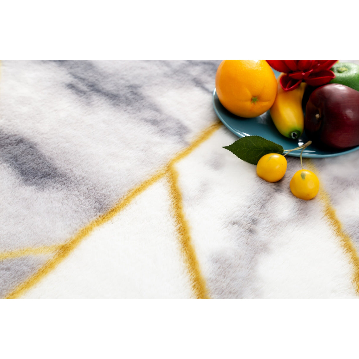 Luxury Collection Abstract Marble 5x7 Area Rug - 5' X 7'
