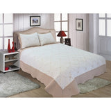 Luxury Collection Dover Twin 68 in x 86 in Quilt Set (1 Sham) - Multi-color