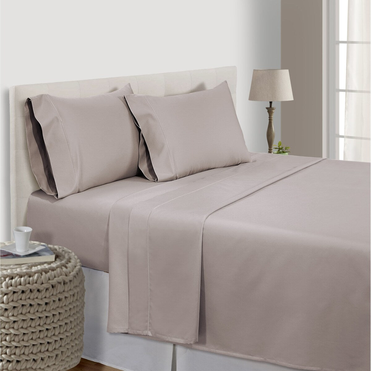Luxury Egyptian Cotton Sateen Weave 800 TC Deep Pocket Sheet Set