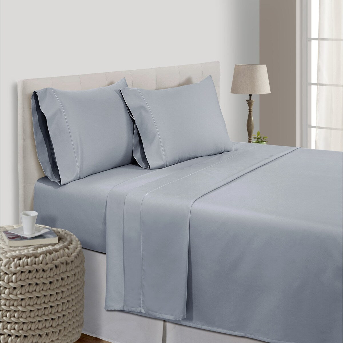 Luxury Egyptian Cotton Sateen Weave 800 TC Deep Pocket Sheet Set
