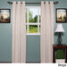 Luxury Grommet Mid-Weight Jacquard Curtain Panel Pair - 76 x 84 - 76 x 84