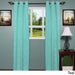 Luxury Grommet Mid-Weight Jacquard Curtain Panel Pair - 76 x 84 - 76 x 84