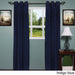 Luxury Grommet Mid-Weight Jacquard Curtain Panel Pair - 76 x 84 - 76 x 84