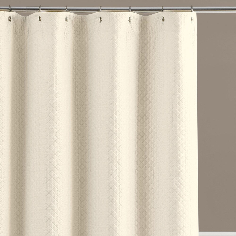 LaMont Home Diamante Shower Curtain - 100% Cotton
