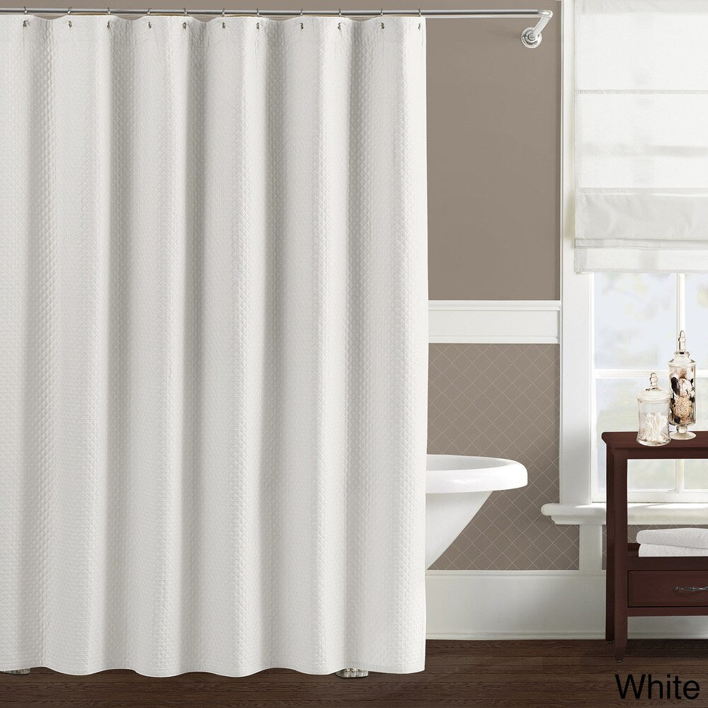 LaMont Home Diamante Shower Curtain - 100% Cotton