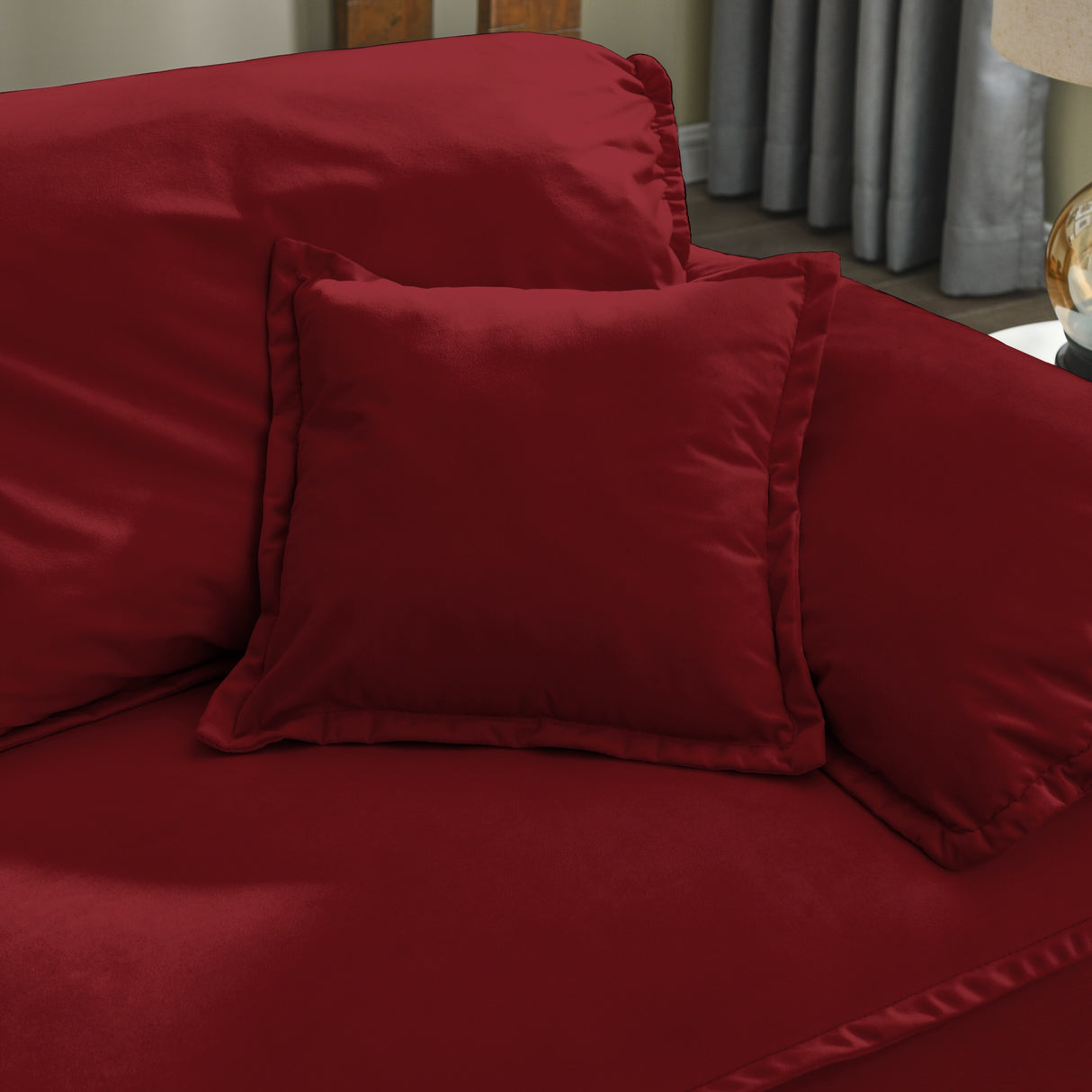 Luxury Modern Style 2 Pieces Living Room Upholstery Sofa Set, velvet