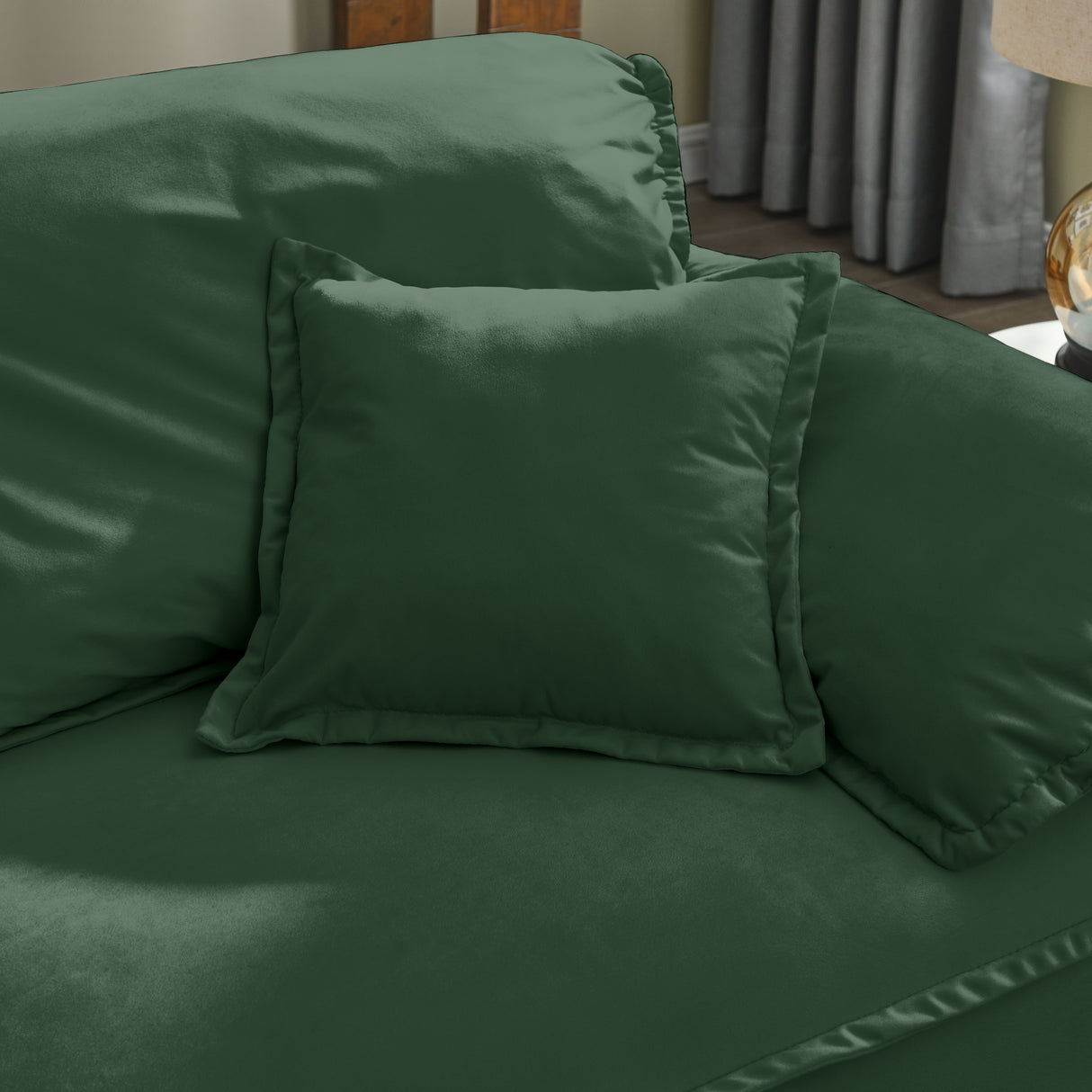Luxury Modern Style 2 Pieces Living Room Upholstery Sofa Set, velvet
