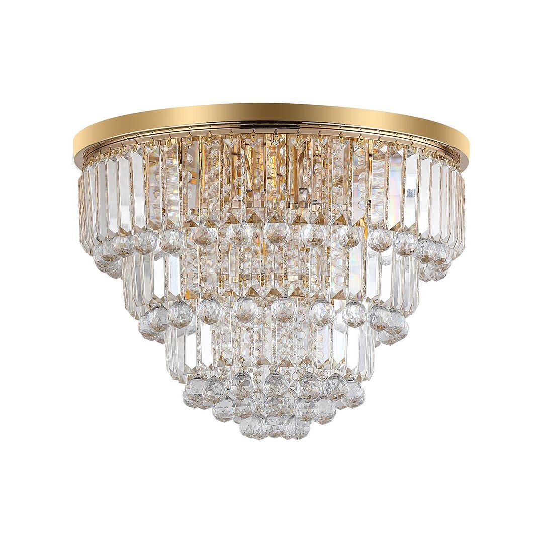 Luxury Modern Style Crystal Lights, Large Ceiling Chandeliers