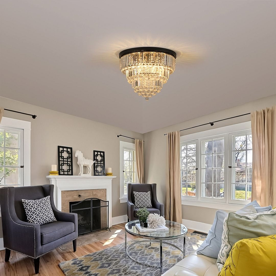Luxury Modern Style Crystal Lights, Large Ceiling Chandeliers