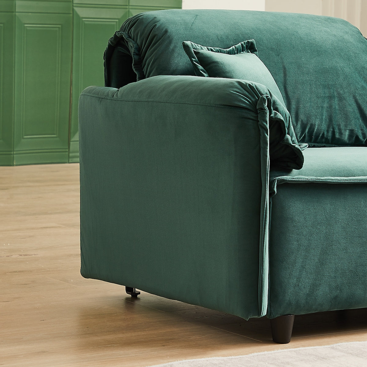 Luxury Modern Style Living Room Upholstery Sofa, velvet