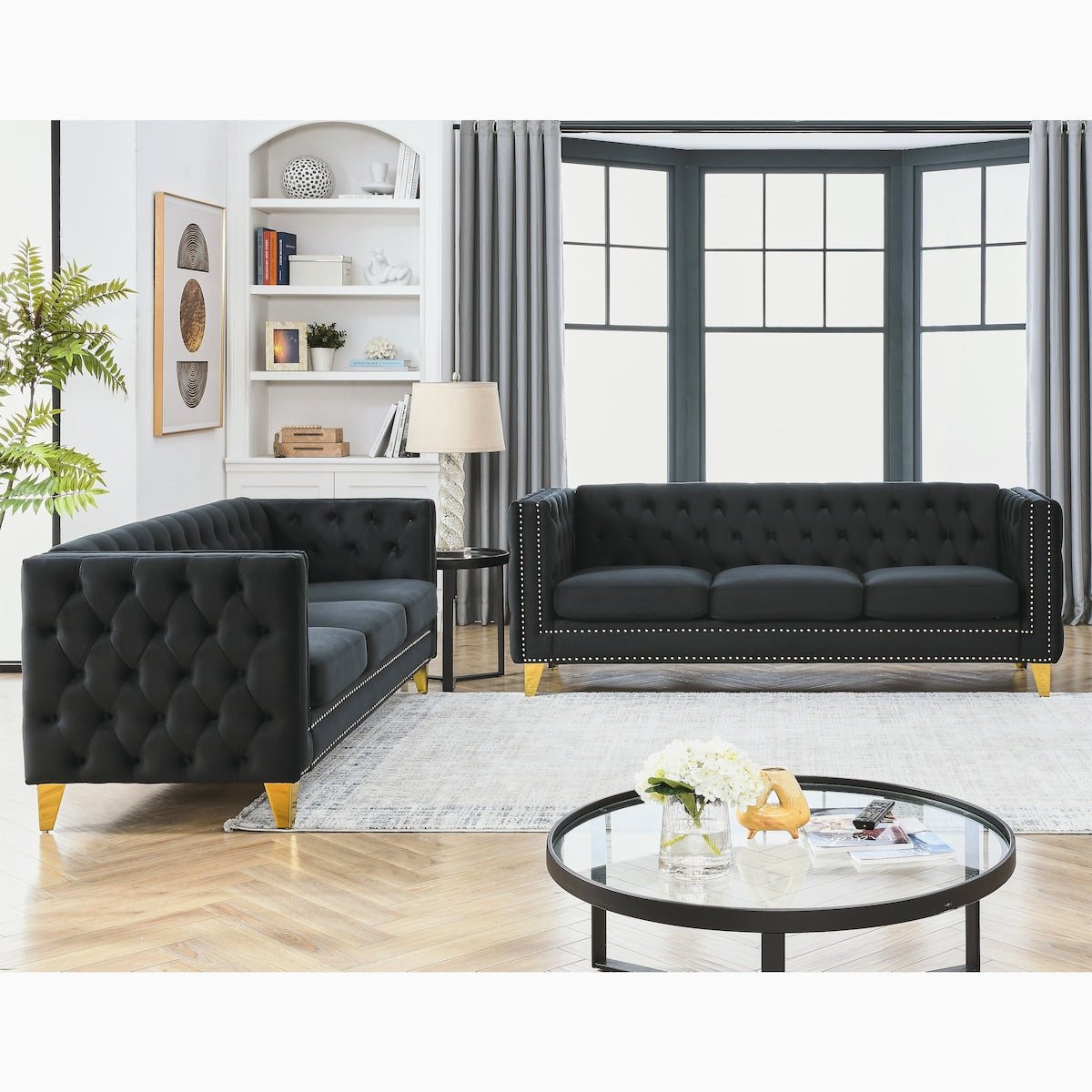 Luxury Modular Sectional Sofa Couch Set