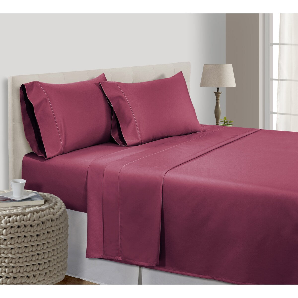 Luxury Egyptian Cotton Sateen Weave 800 TC Deep Pocket Sheet Set