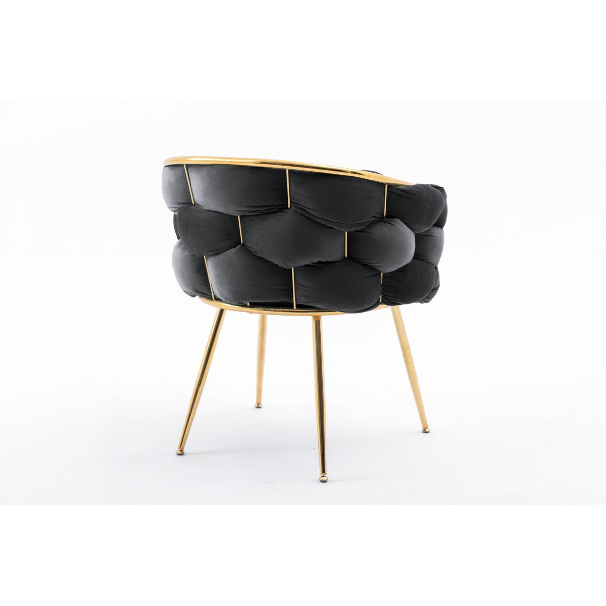 Luxury modern simple leisure velvet single sofa chair bedroom lazy person household dresser stool manicure table back chair