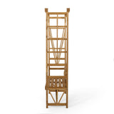 Lyanna Traditional Firwood Arbor Bench by Christopher Knight Home
