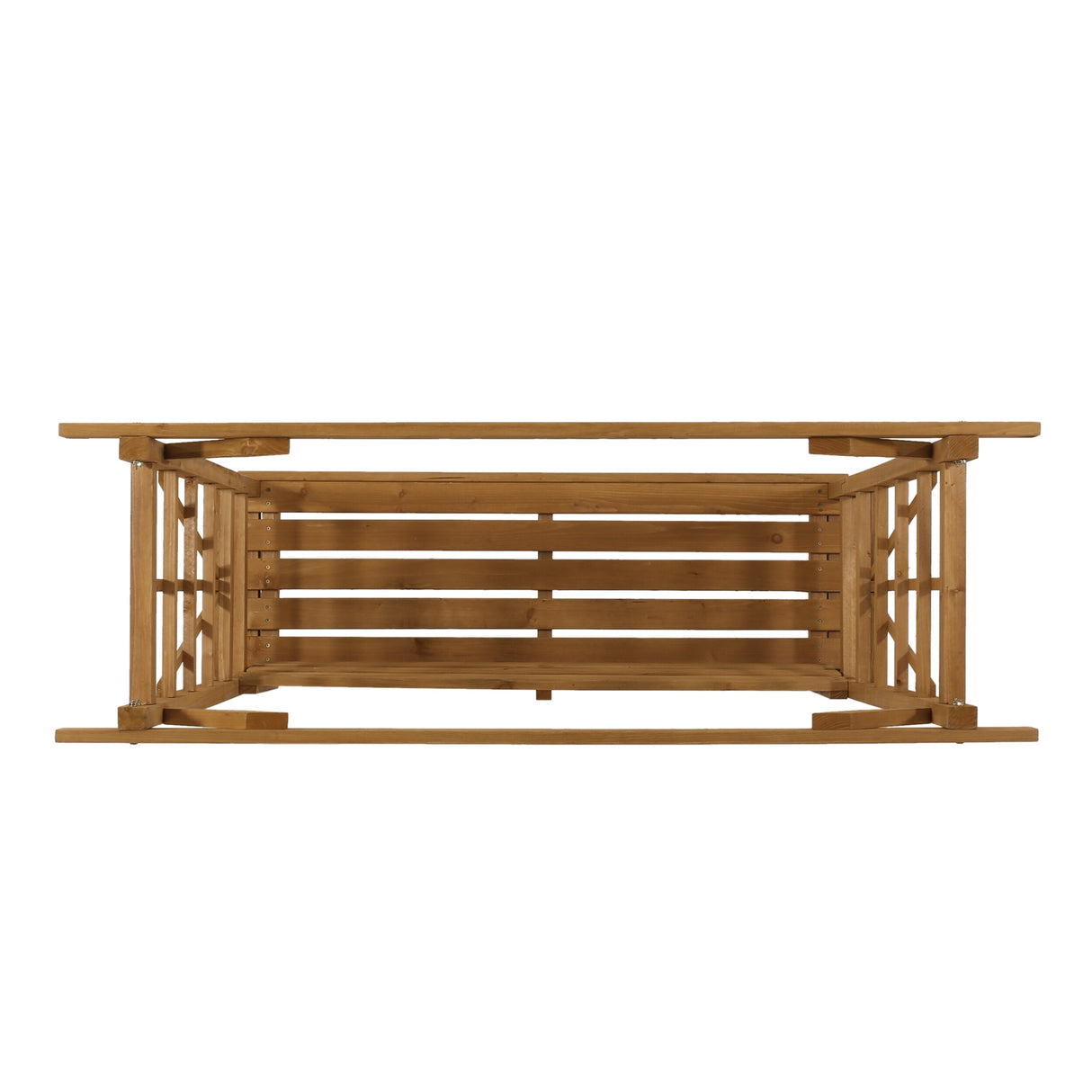 Lyanna Traditional Firwood Arbor Bench by Christopher Knight Home