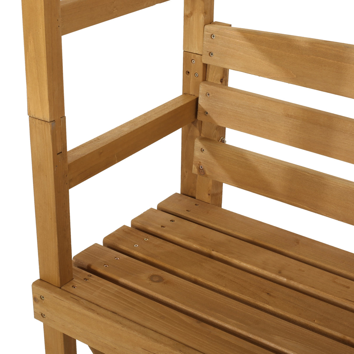 Lyanna Traditional Firwood Arbor Bench by Christopher Knight Home