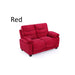 Lyke Home Madeline Microsuede Loveseat