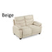 Lyke Home Madeline Microsuede Loveseat