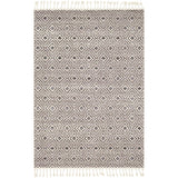 Lyla Gray Moroccan Tile Tassel Area Rug - 3'11" x 5'7" - 3'11" x 5'7"