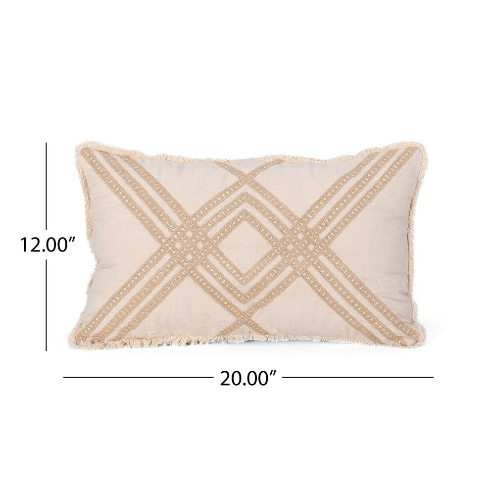 Lyman Boho Handcrafted Fabric Pillow Cover by Christopher Knight Home