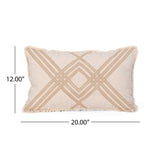 Lyman Boho Handcrafted Fabric Pillow Cover by Christopher Knight Home