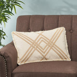 Lyman Boho Handcrafted Fabric Pillow Cover by Christopher Knight Home