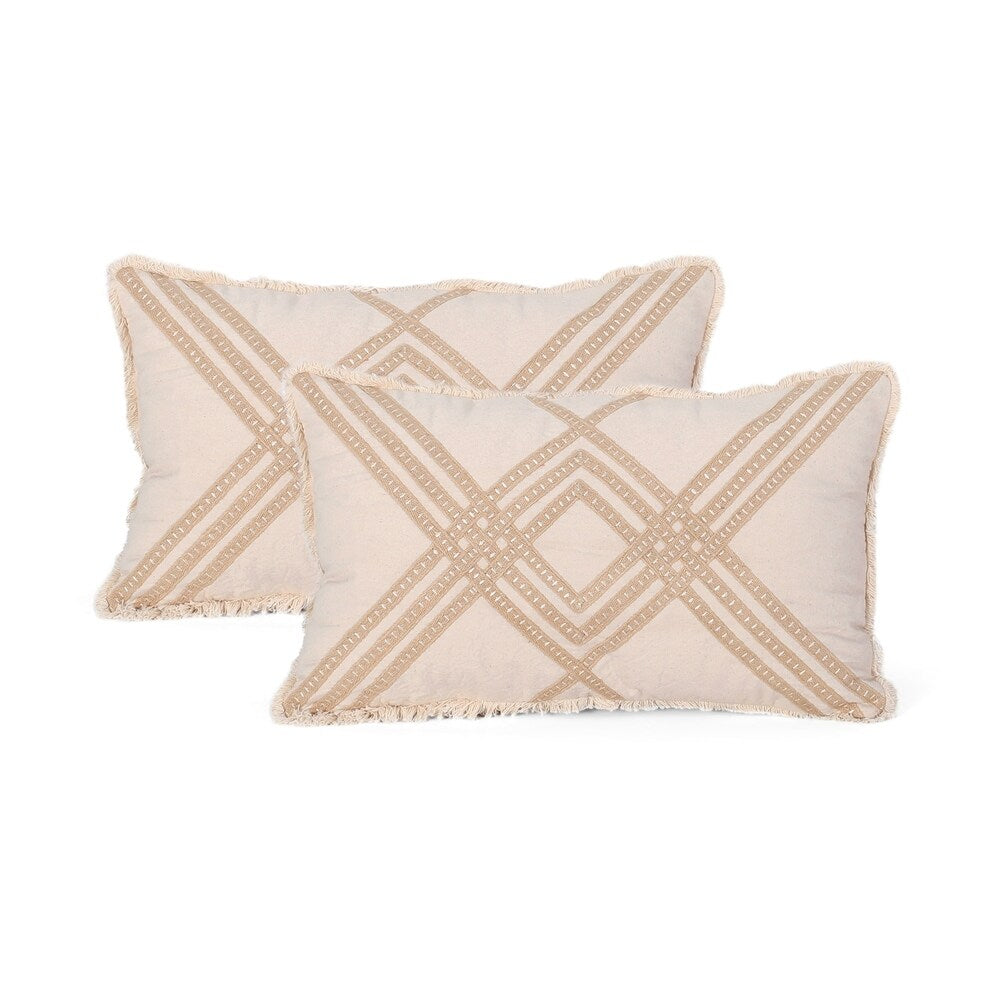 Lyman Boho Handcrafted Fabric Pillow Cover by Christopher Knight Home