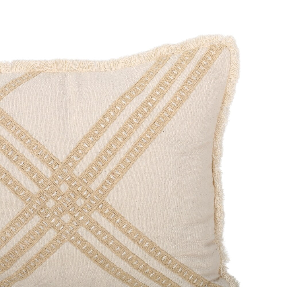 Lyman Boho Handcrafted Fabric Pillow Cover by Christopher Knight Home