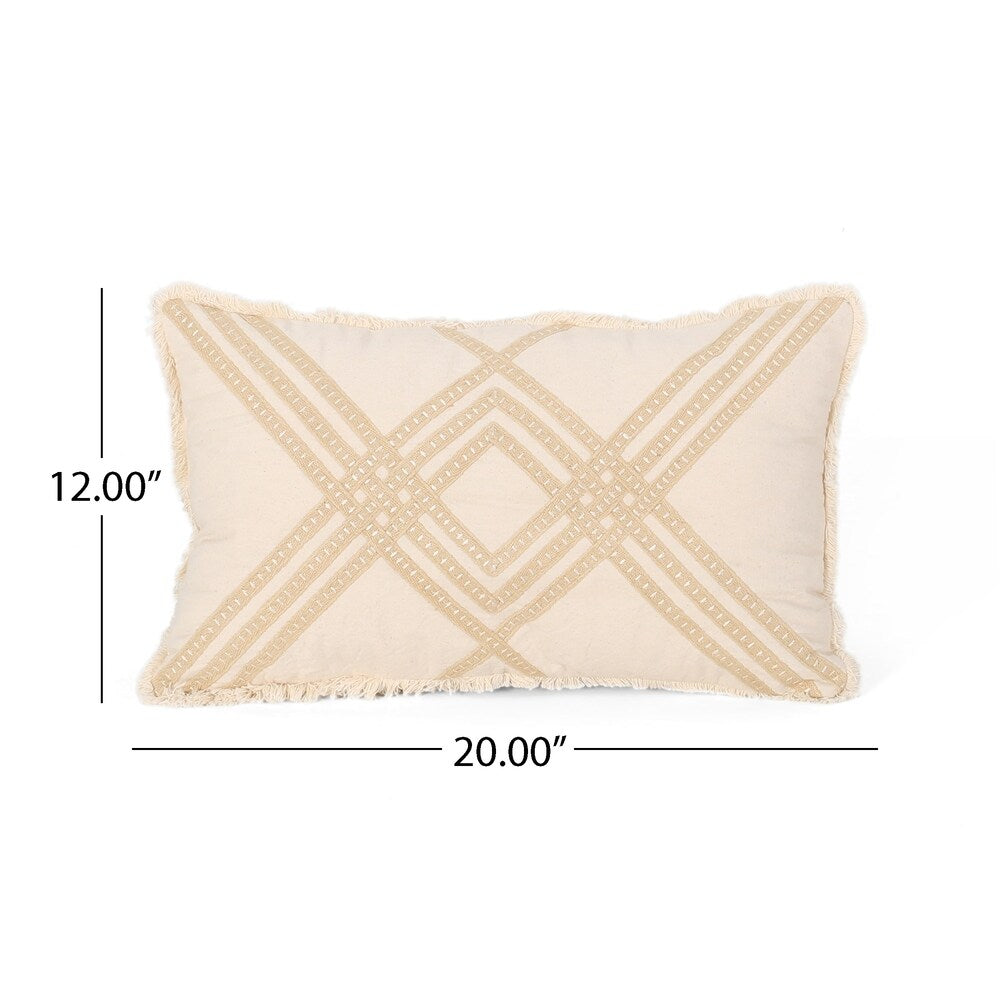 Lyman Boho Handcrafted Fabric Pillow Cover by Christopher Knight Home